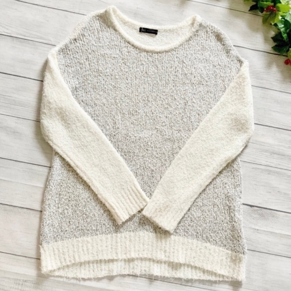 M&S Collection Two-Tone Pullover Tunic Sweater - Picture 9 of 10